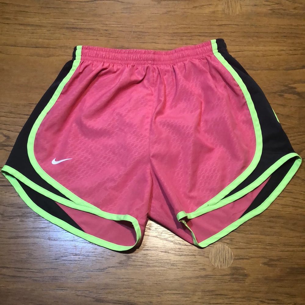 Neon Pink Nike shorts